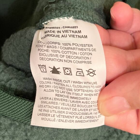 Nike Sportswear Club Men's Fleece Sherpa Jacket in Fir Green Size XL NWT - Picture 6 of 9